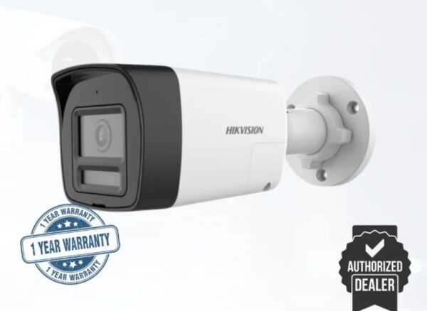 Hikvision DS-2CE16D0T-LPXTS 2MP Two Way Audio & Siren Fixed Mini Bullet Camera