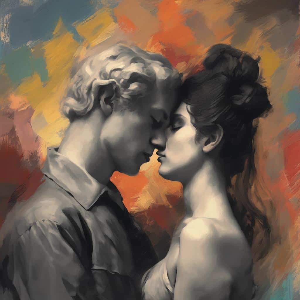 Παθητικό αριστούργημα με εικαστικά ρεύματα και ιστορική εξέλιξη, αρμονική σύνθεση αγάπης και τέχνης.